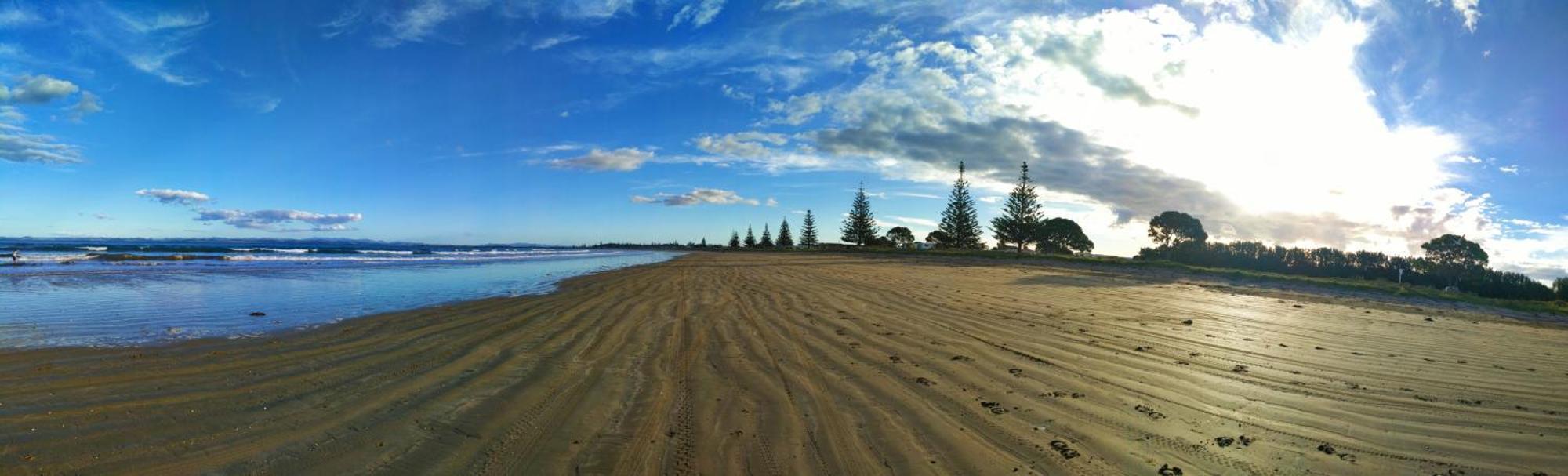 Villa Seascape Peninsula Bach à Kaitaia Extérieur photo